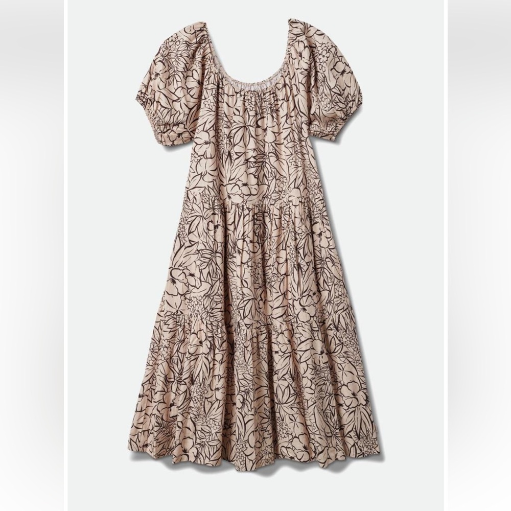 BRIXTON Indo Linen Dress BRAND NEW WITH TAG